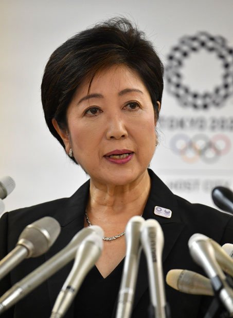 小池百合子東京都知事　（ｃ）朝日新聞社
