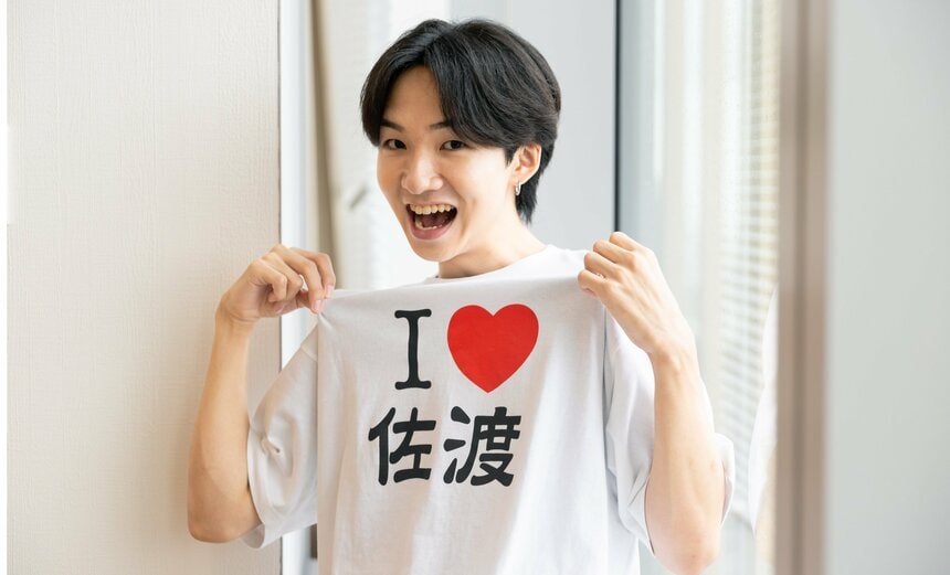 佐渡島出身、東京在住の動画クリエイターけえ【島育ち】さん　（写真／上田泰世・写真映像部）