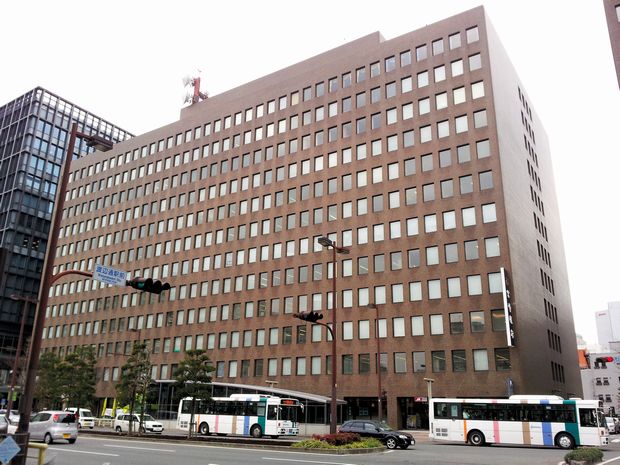 福岡市中央区の九州電力本店 (c)朝日新聞社