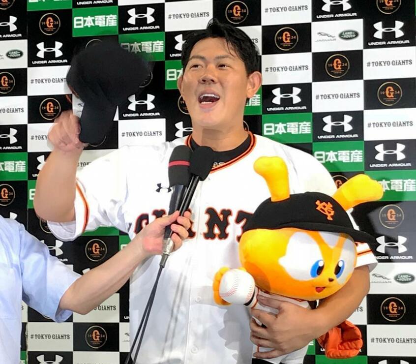 巨人時代の山口俊(c)朝日新聞社
