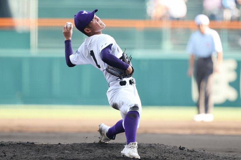 坂本慎太郎・関東第一（東東京）・投手、外野手・3年（撮影／写真映像部・東川哲也）