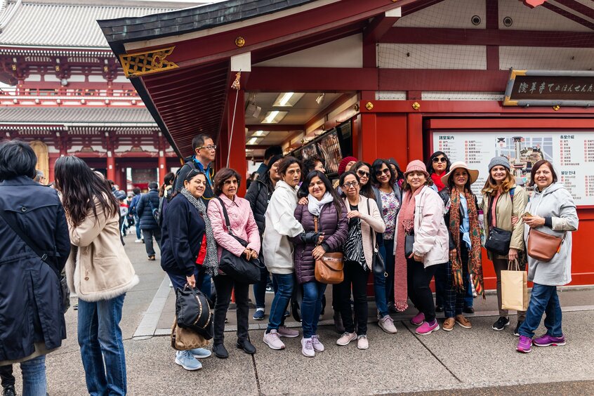 各地の観光地が、訪日外国人でにぎわっている(写真はイメージ=GettyImages)