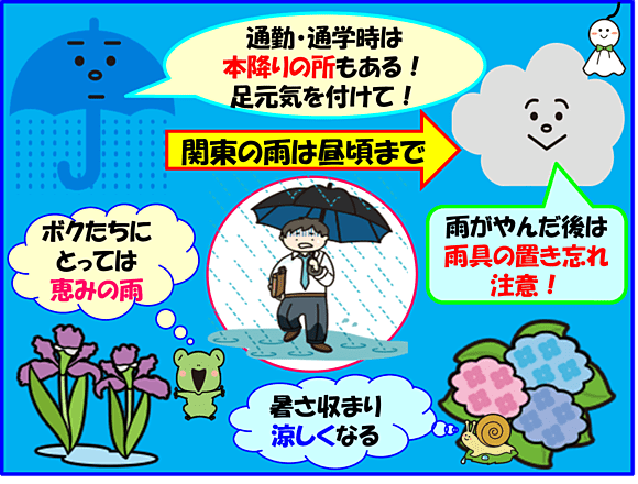 ５月２７日（金）関東の天気ポイント