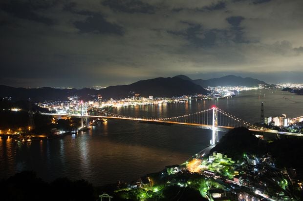 関門海峡（撮影／写真部・岸本絢）