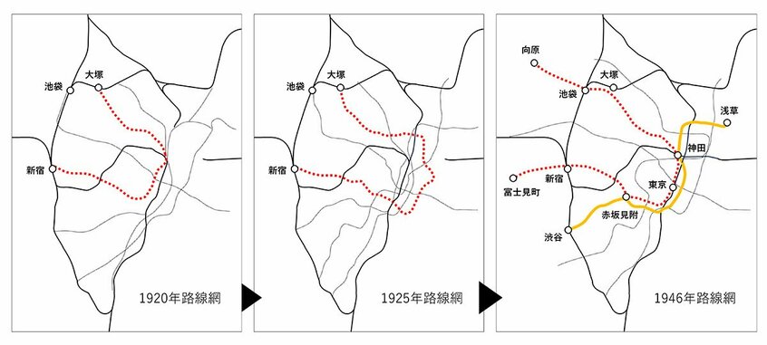 写真・図版(2枚目)| 「丸ノ内線の終点」なぜ池袋になった?当初計画にあった“意外な駅”とは
