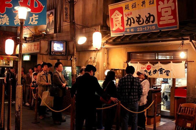 新横浜ラーメン博物館で復活した「かもめ食堂」（同館提供）