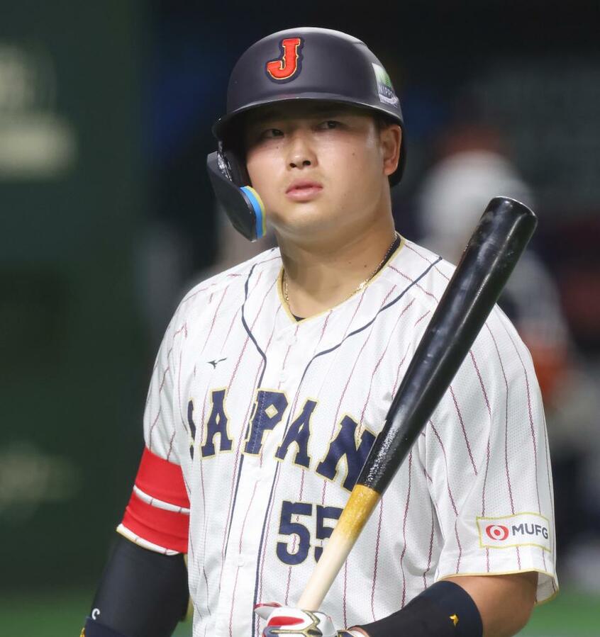今大会ではここまで不調の侍ジャパン・村上宗隆（写真：CTK Photo/アフロ）