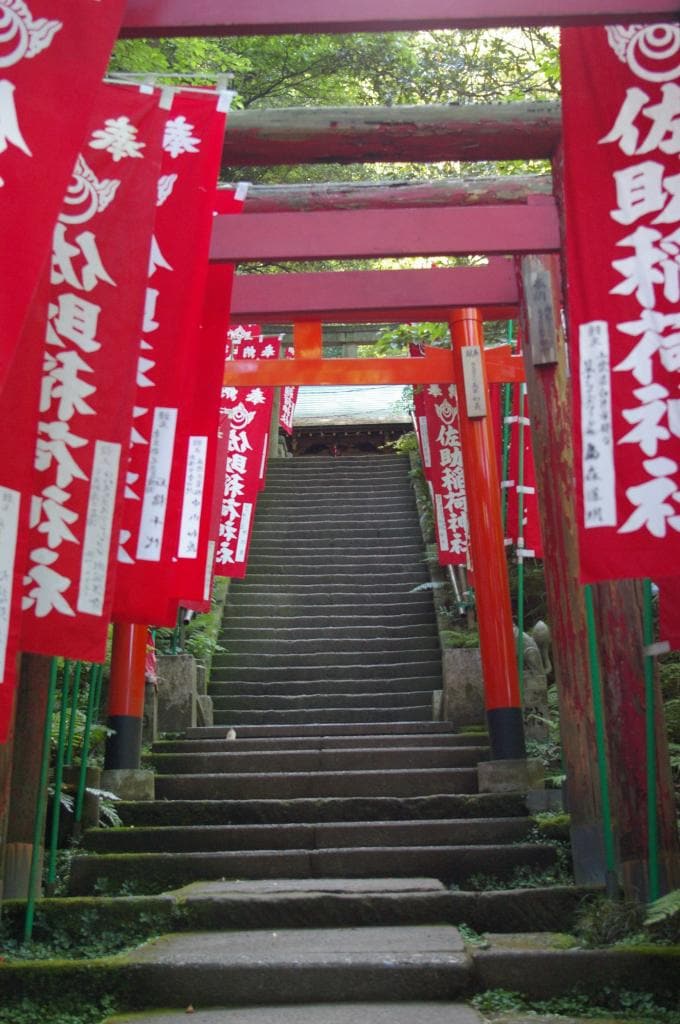 【佐助稲荷神社】　神奈川県鎌倉市佐助２－２２－１２　拝観料：無料　（画像提供：鎌倉市観光協会）