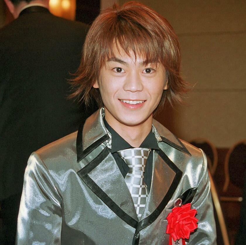 2002年第23回松尾芸能賞新人賞を受賞したときの氷川きよし