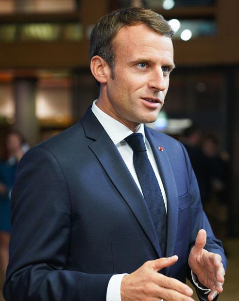 マクロン仏大統領（写真：ｇｅｔｔｙｉｍａｇｅｓ）