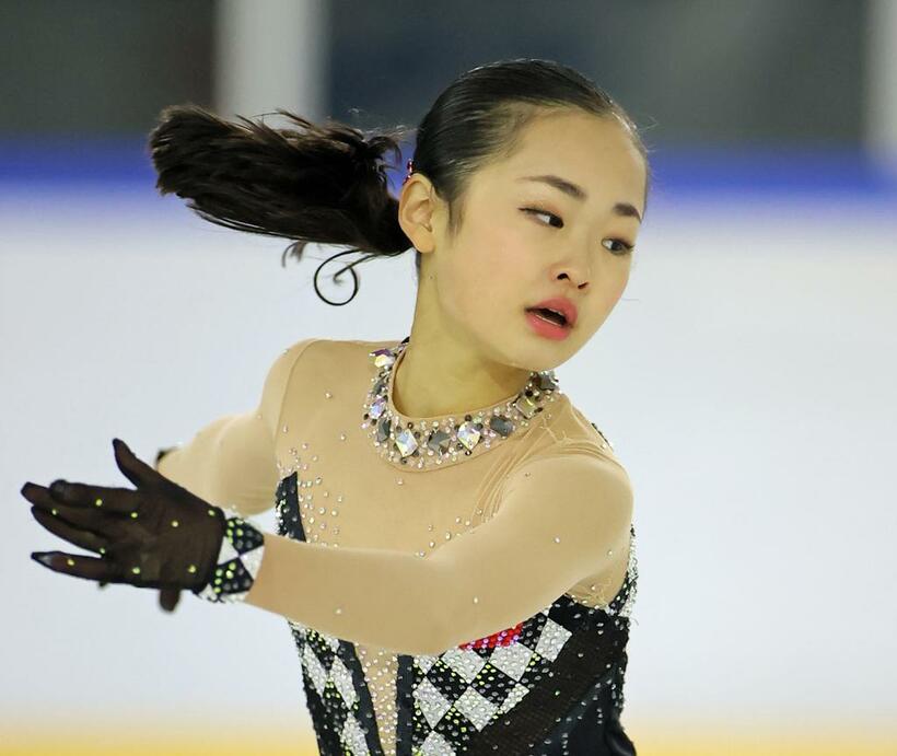 日本女子フィギュアの期待の星・島田麻央　（ｃ）朝日新聞社