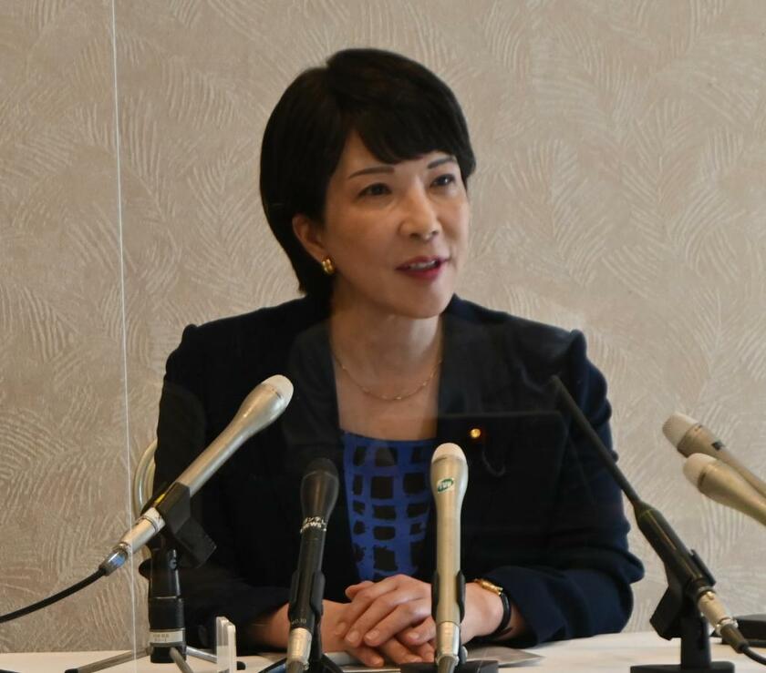 「次の首相」候補にも名前があがる高市早苗・経済安保担当相