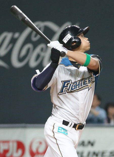 球宴で注目の大谷。打席でも勇姿は見られるか (c)朝日新聞社