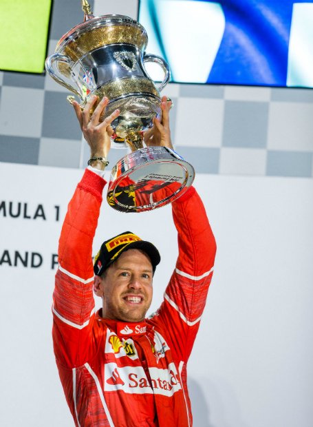 現在2勝を挙げているフェラーリのベッテル（写真：Getty Images）