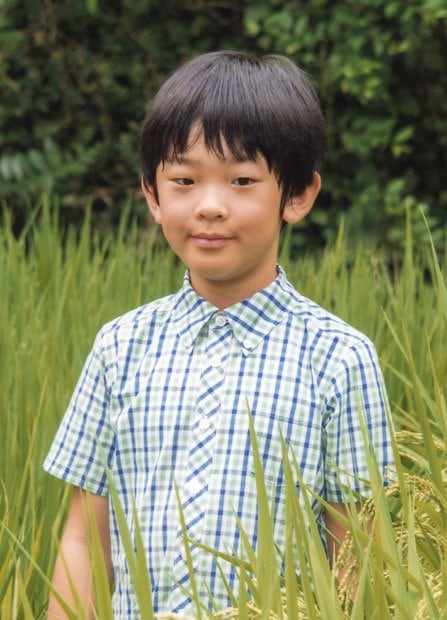 今年10歳を迎えられた悠仁さま（宮内庁提供）　（c）朝日新聞社