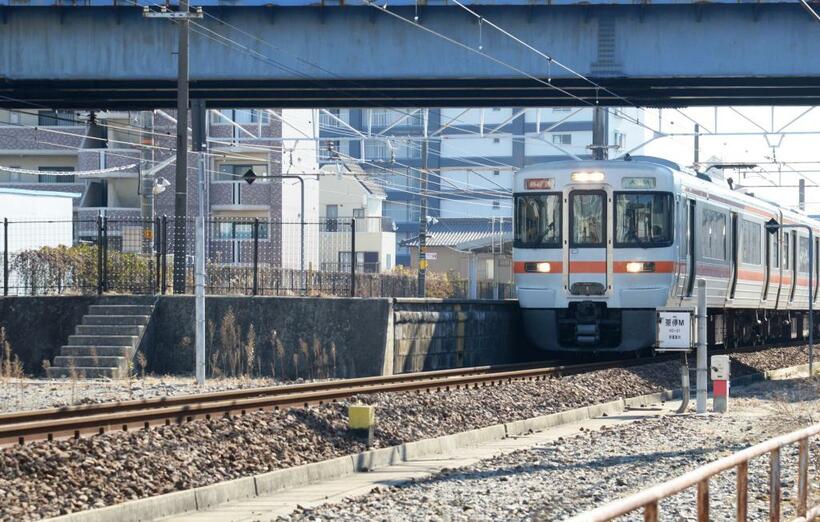 認知症の男性が列車にはねられた愛知県大府市の現場　（ｃ）朝日新聞社