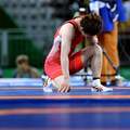 吉田沙保里が負けた 五輪4連覇ならず 「最後の最後で落とし穴にはまるとは…」