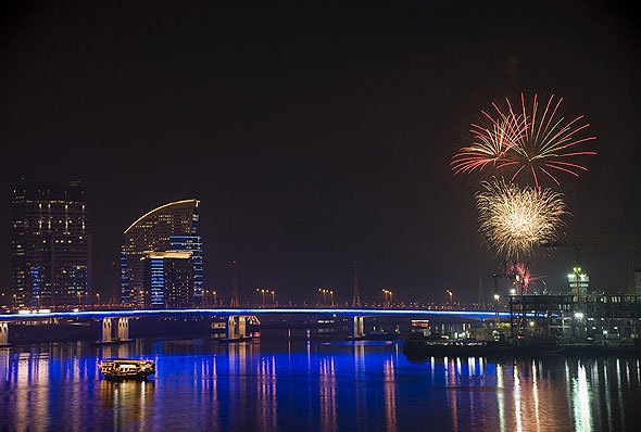第2位　Dubai’s New year’s eve fireworks（UAE）―年末年始を贅沢に過ごしたい人におすすめのドバイ