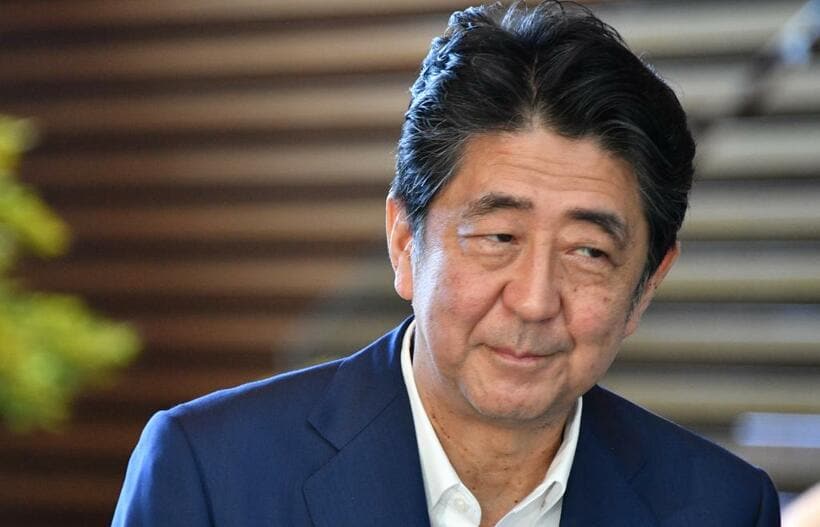今後の動きが注目される安倍首相（ｃ）朝日新聞社
