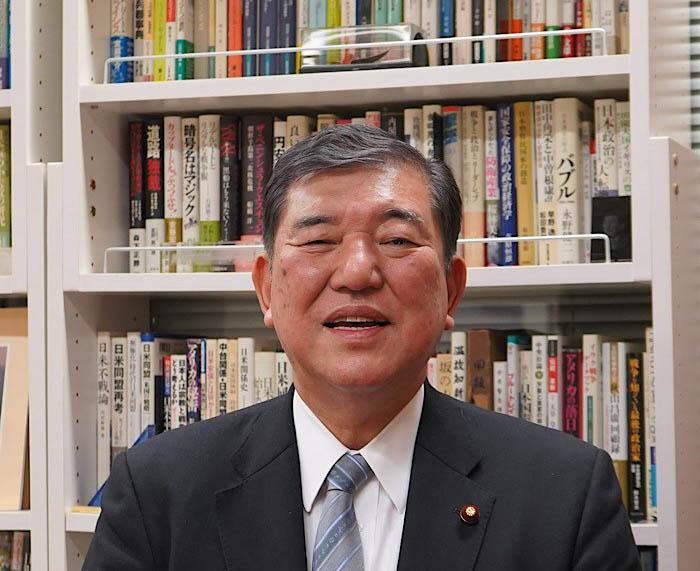 自民党元幹事長の石破茂氏(撮影・上田耕司)