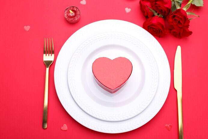 愛情たっぷりの料理で素敵なバレンタインを過ごそう。