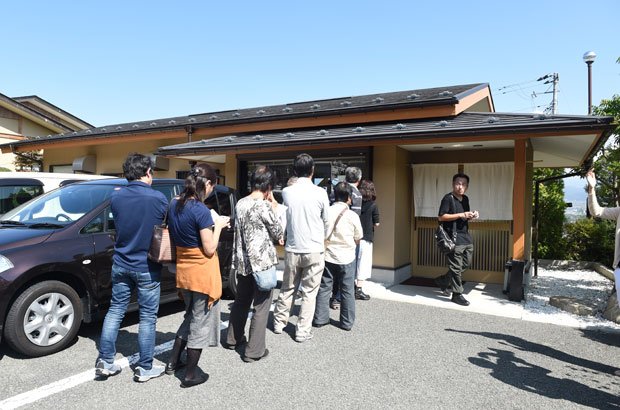 大村さんがつくったそば店「上小路」　（ｃ）朝日新聞社　＠＠写禁