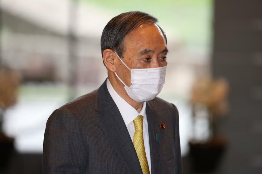 菅義偉首相　（ｃ）朝日新聞社