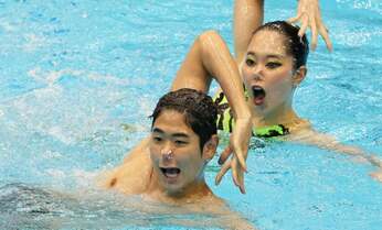 「男子選手の憧れに」ASの佐藤陽太郎、姉・友花とのデュエットで金 “新たな歴史”へ大きな一歩