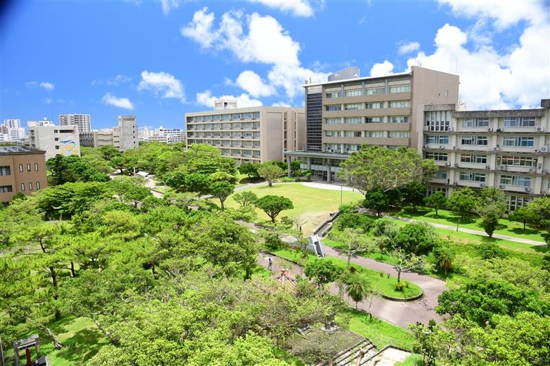 琉球大学のキャンパス(写真/琉球大学提供)
