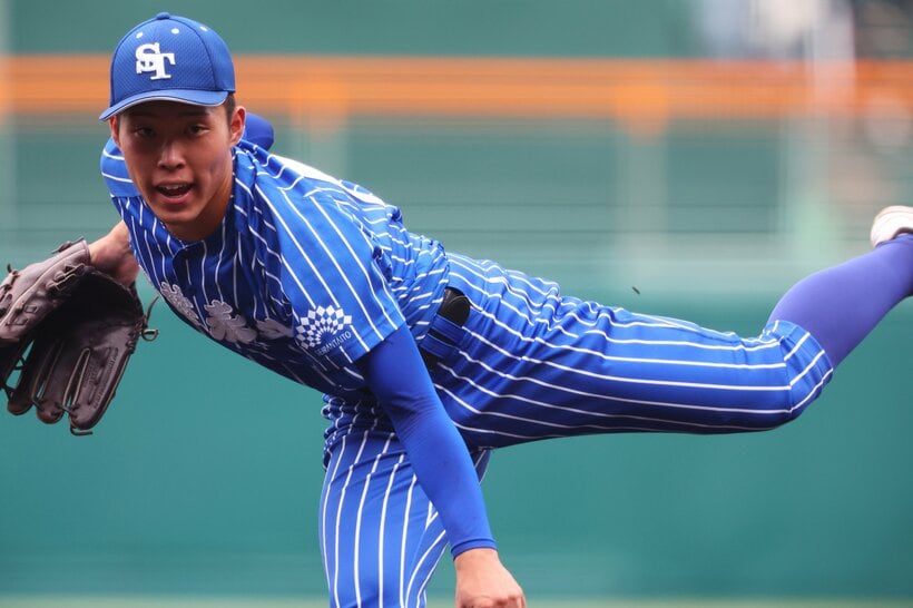 永井竣也・青藍泰斗（栃木）・投手・3年（撮影／写真映像部・松永卓也）