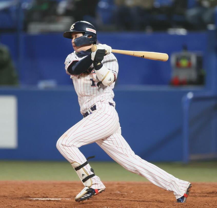 ヤクルトの山田哲人(C)朝日新聞社