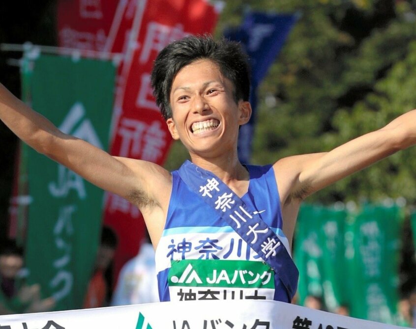 神奈川大時代の鈴木健吾