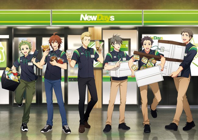 写真・図版(1枚目)| 「THE IDOLM@STER SideM」「駅で働くアイドルたち!」 描きおろしコラボイラストの限定グッズを7/4(金)から順次販売!