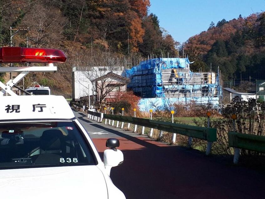 事件が起きた小川和男さん宅(C)朝日新聞社