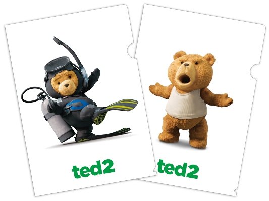 テッド、今年の夏はコスプレで攻める！映画『テッド2』クリアファイル付き前売券、第二弾発売決定