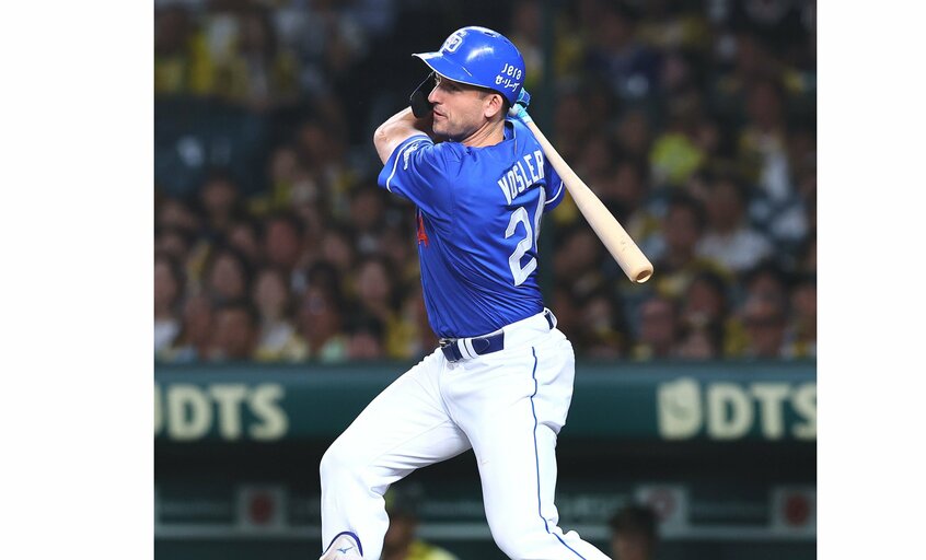 打撃の調子をあげているボスラー(日刊スポーツ)