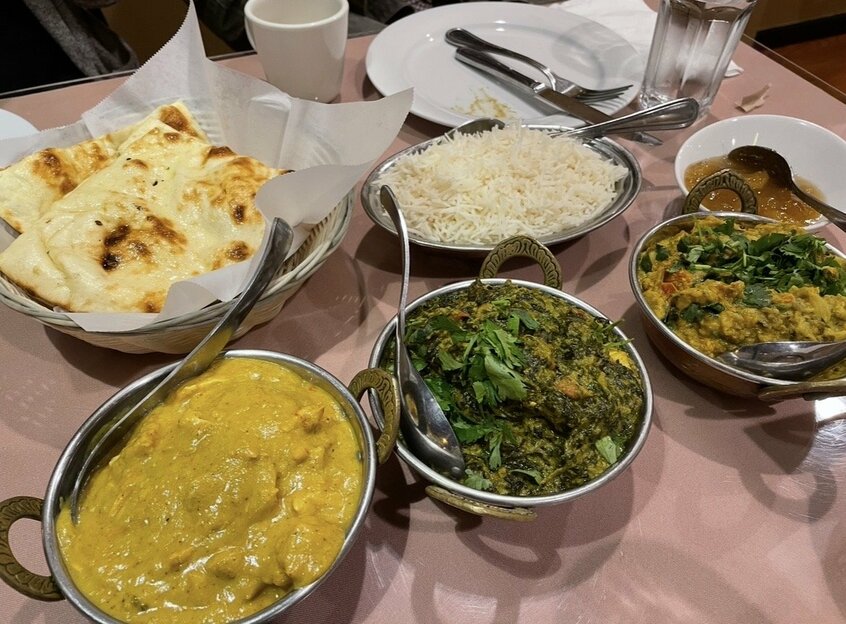 アグネスさんの現在の生活に欠かせない存在になっているインドカレー（ photo　本人提供）