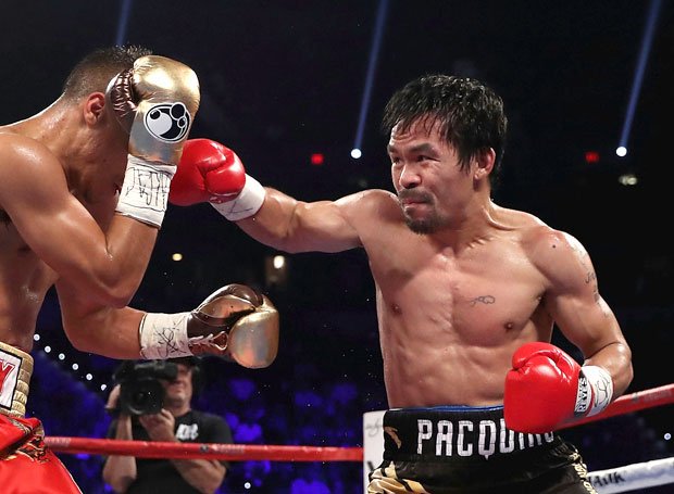 37歳で現役復帰し、王者に返り咲いたパッキャオ。（写真：Getty Images）