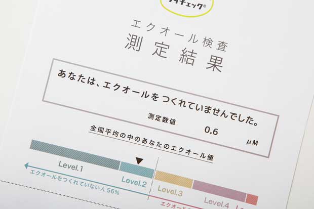 結果はこんな感じでやってくる。検査する前のちょっとワクワクするような気分が一転。結果判明後は安堵と失望が交錯し、分断を生む（撮影／写真部・小山幸佑）