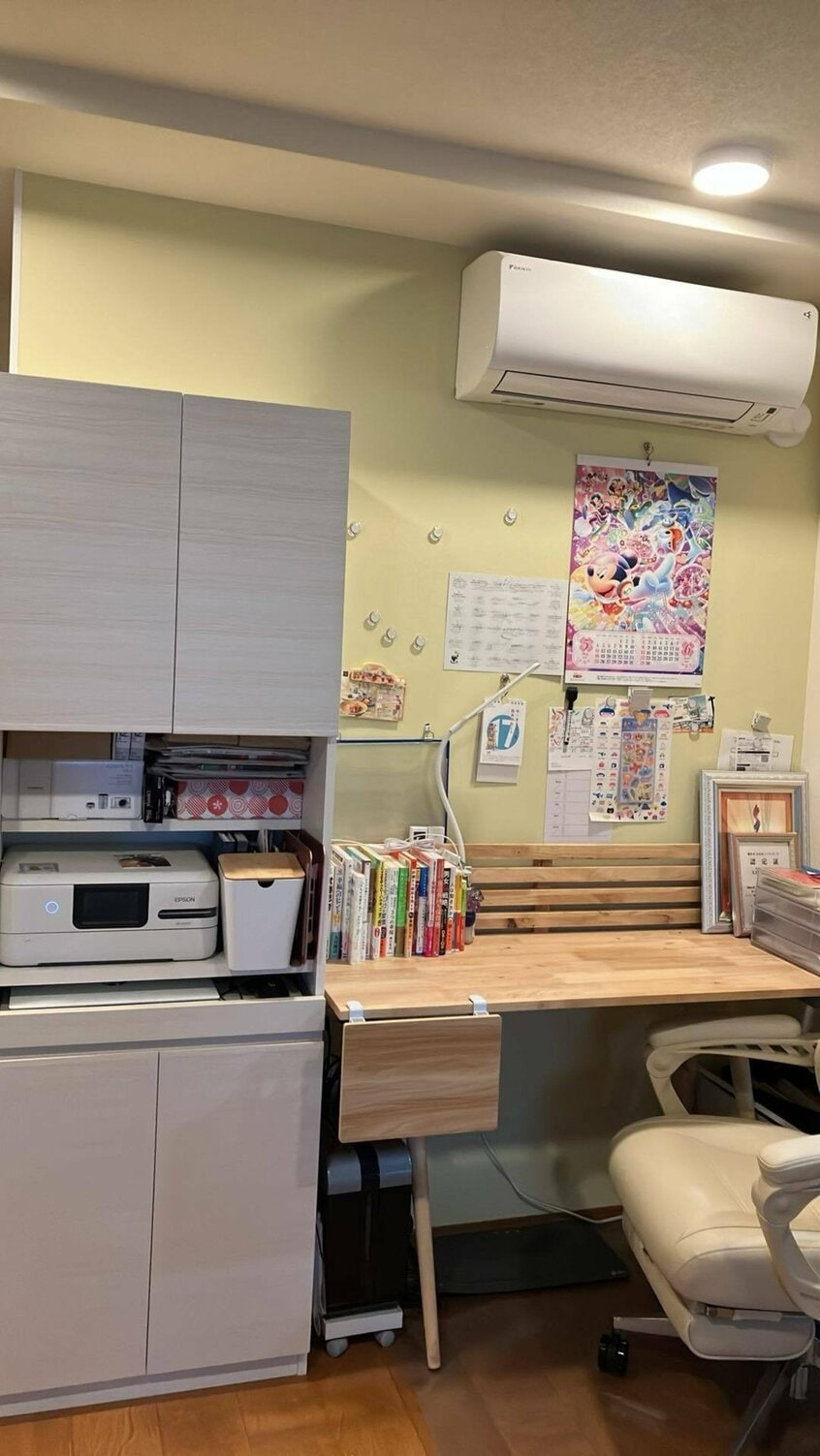 夫と話し合いながら片づけて今後は共有して使える場所に/アフター