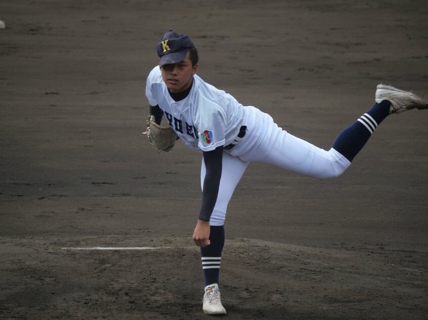 享栄・東松快征(写真提供・プロアマ野球研究所 PABB)