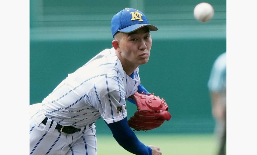 健大高崎の石垣元気（日刊スポーツ）