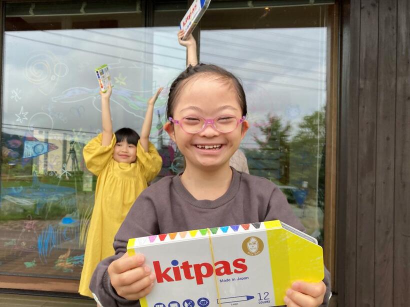 実際に起用された広告（写真／内木さん提供）