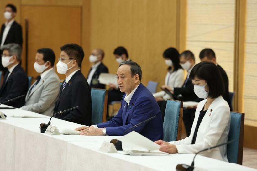 政治家までもが、漠然とした心がけ表明で締める。この便利な図式、覚えがありませんか？　（ｃ）朝日新聞社