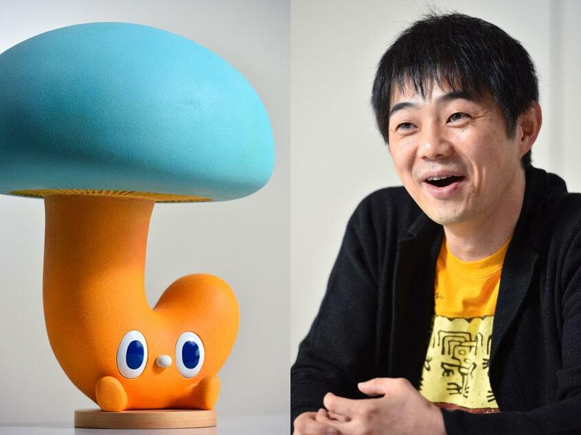 占い師・しいたけ.、東大薬学部教授・池谷裕二(撮影/写真部・掛祥葉子)