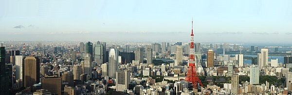 高層ビル＆マンションが立ち並ぶ東京の風景