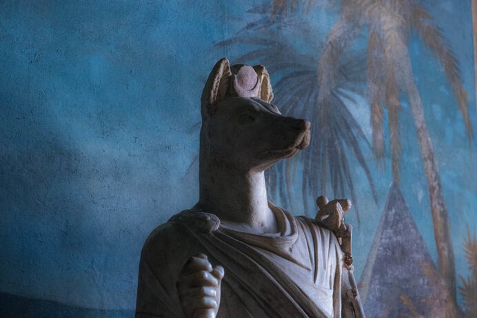 ギラギラ輝くシリウスは、エジプトではジャッカルの頭を持つアヌビス神とされました