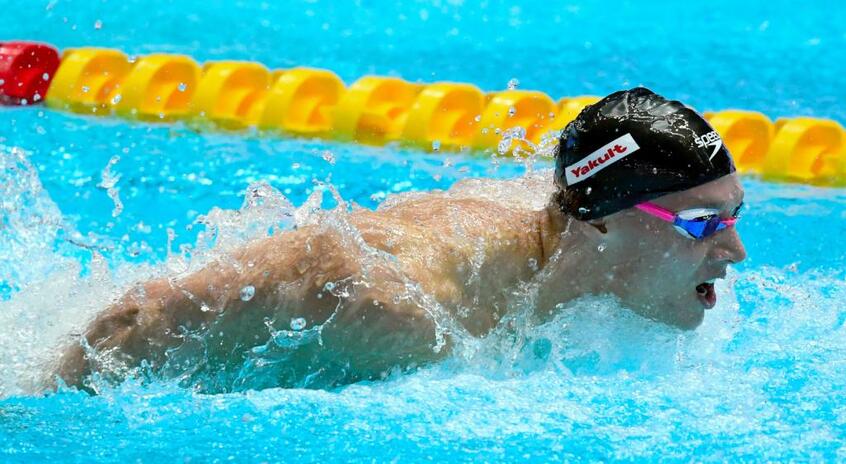 2019年世界選手権で活躍したドレセル(米)。東京五輪でも主役の一人だ (c)朝日新聞社