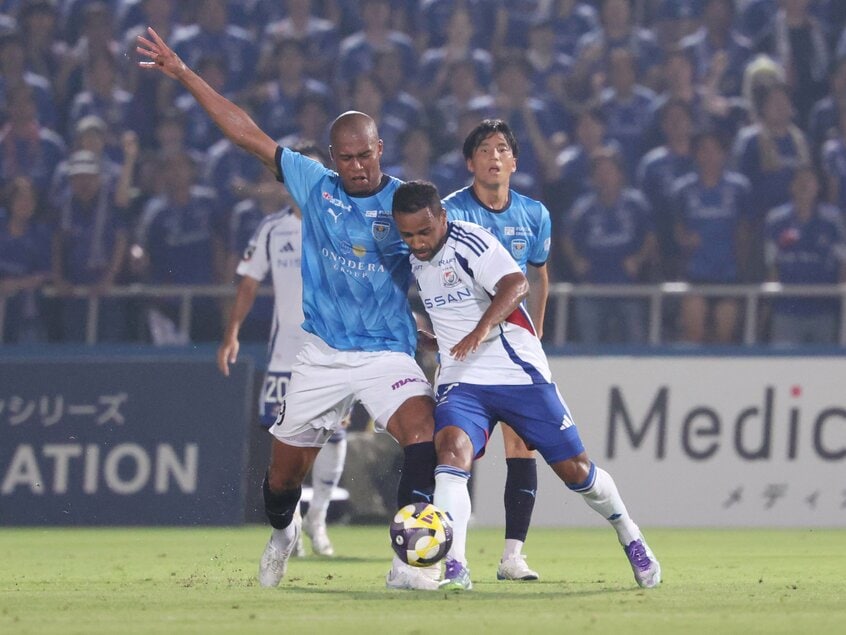 7月5日の横浜FC vs.横浜F・マリノス戦では試合前に一部サポーターによる威嚇・挑発行為のトラブルがあった