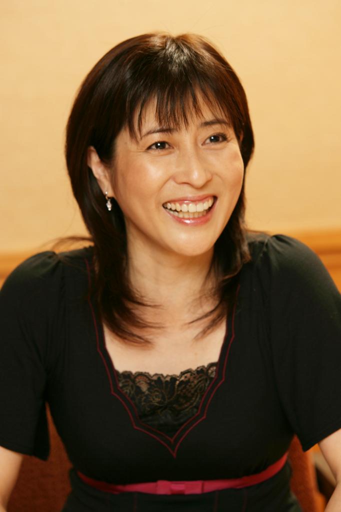 2007年、「週刊朝日」の対談企画に登場した際の岡江久美子さん（撮影・石野明子）